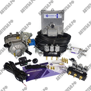 Комплект EG Avance OBD 6 цил AT13 XP / RailGas 2.0 Om